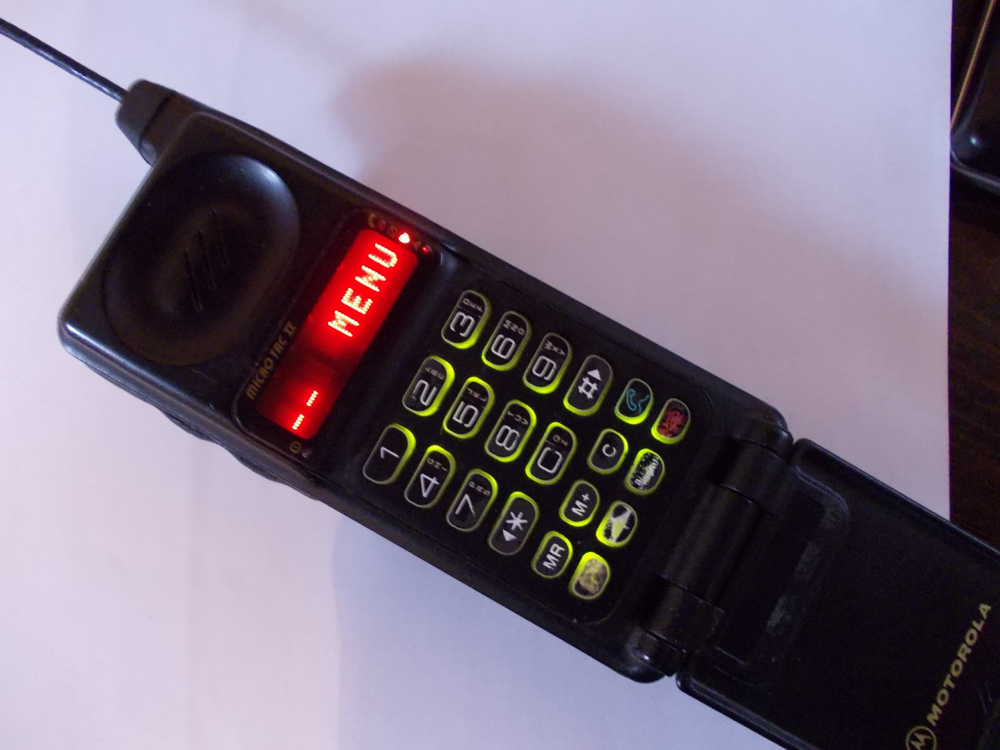 Motorola MicroTAC 9800X LED ROSSI