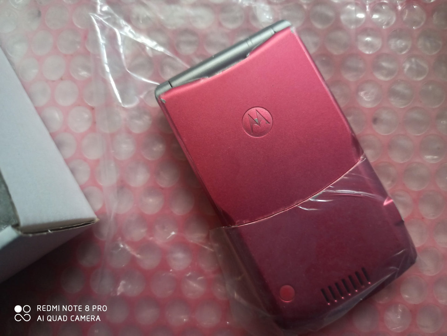 MOTOROLA RAZR V3 ROHS ROSE APPAREIL PHOTO BLUETOOTH